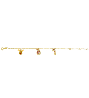 DC Baby 18k Yellow Gold Bracelet