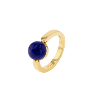 Dome Noble Lapis Lazuli Ring 