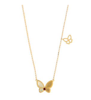 Farfasha Petali del Mare 18k Rose Gold Necklace