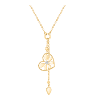 Farfasha Frou Frou Diamond Heart Necklace