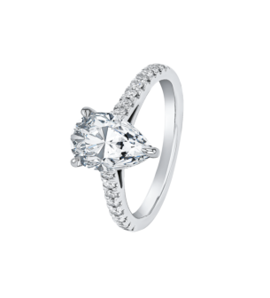 Gaia Revelation 18k White Gold Diamond Ring