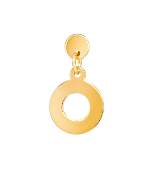 Galeria Disc 18k Yellow Gold Earrings