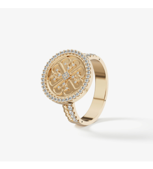 Lace Oria 18k Yellow Gold Diamond Ring