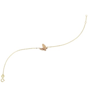 La Nature Canna 18k Gold Bracelet