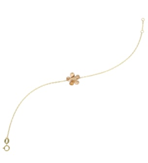 La Nature Canna 18k Gold Bracelet