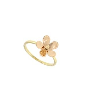 La Nature Canna 18k Gold Ring