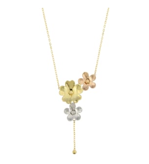 La Nature Canna 18k Gold Necklace