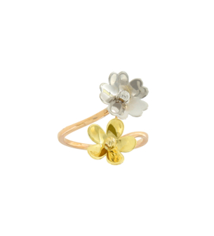 La Nature Canna 18k Gold Ring