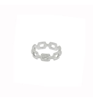 Links Luminara 18k White Gold Diamond Ring