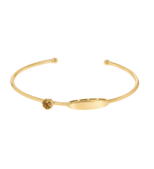 Children's Jewellery Ara Citrine November Birthstone Bangle                 