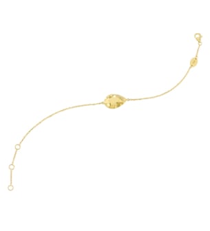 Moda Diamante 18k Yellow Gold Bracelet