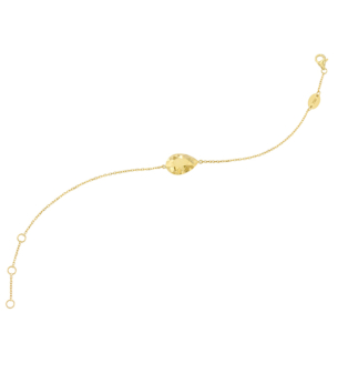 Moda Diamante 18k Yellow Gold Bracelet