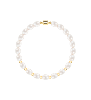 Kiku Pearl String Bracelet 