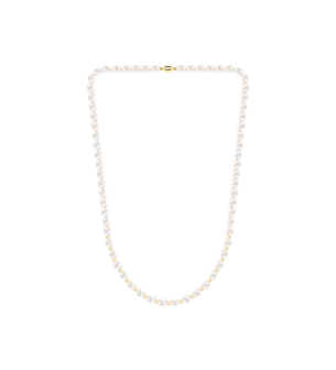 Kiku Pearl String Necklace 