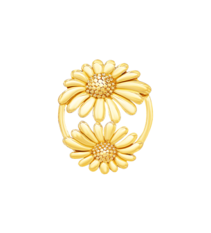 Paradise Light Weight Earring In 22K Yellow Gold