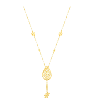 Paradise Light Weight Necklace In 18K Yellow Gold