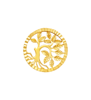 Paradise Light Weight Earring In 22K Yellow Gold