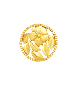 Paradise Light Weight Earring In 18K Yellow Gold