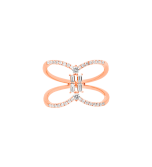 Djula Abigail Diamond Ring in 18K Gold