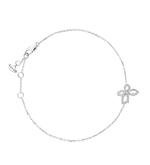 Graff Mini Butterfly Silhouette Diamond Bracelet