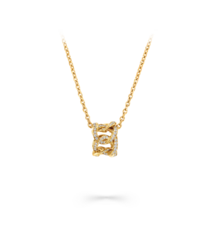 Graff Inspired by Twombly Diamond Hoop Pendant