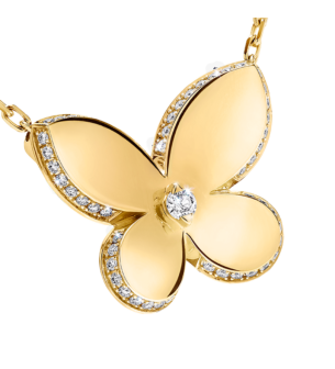 Graff Pavé Butterfly Pendant