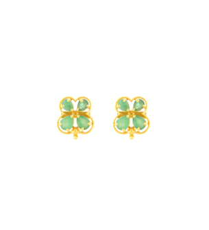 Rangoli 22k Yellow Gold Earrings