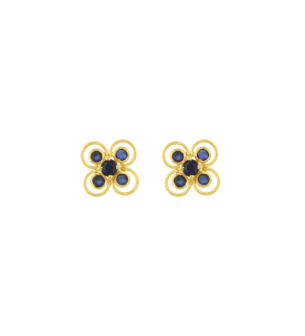 Rangoli 22k Yellow Gold Earrings
