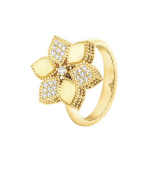 Stella D'Oro 18K Yellow Gold Diamond Ring