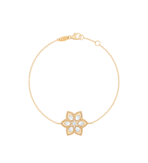 Stella D'Oro 18K Rose Gold Diamond And Mother Of Pearl Bracelet