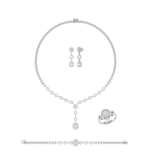 Diamond Bridal Set