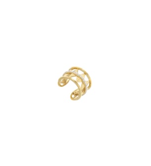 Farfasha Shams 18k Yellow Gold Diamond Ear Cuff