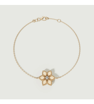 سوار ستيلا دورو من الذهب الأصفر عيار 18 قيراط والألماس