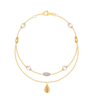 Kiku Pearl Anklet