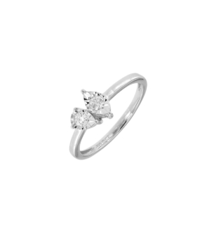 Youth U&I 18k White Gold Diamond Ring