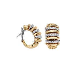 FOPE PANORAMA EARRINGS WITH DIAMONDS