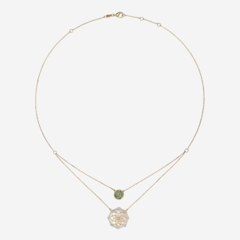 YOUTH Diamond Necklace - Double Layered Mother's day Collection