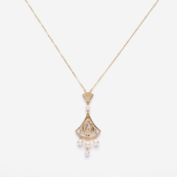 KIKU Pearl Necklace - Mother's day collection