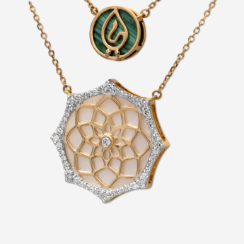 YOUTH Diamond Necklace - Double Layered Mother's day Collection