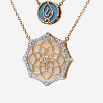 YOUTH Diamond Necklace - Double Layered Mother's Day Collection