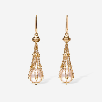 Kiku Arabia 2026 Collection - Pearl White Earring