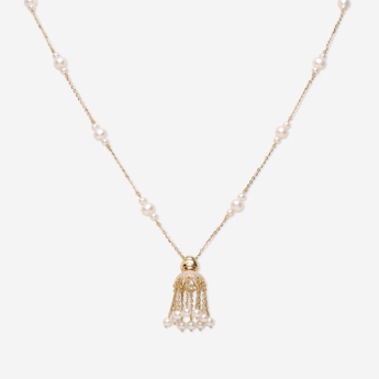 Kiku Arabia 2026 Collection - Diamond & Pearl Tassel