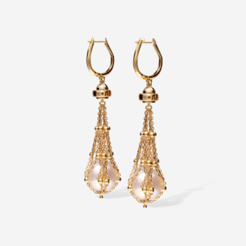 Kiku Arabia 2026 Collection - Pearl White Earring