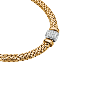 سوار Fope Flex'it  مرصّع بالألماس