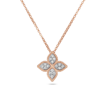 Roberto Coin Princess Flower Necklace