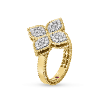 Roberto Coin Princess Flower Ring