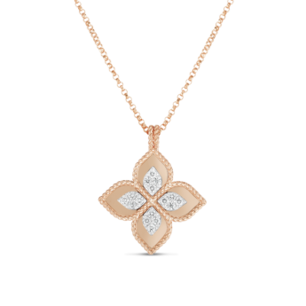 Roberto Coin Princess Flower Necklace