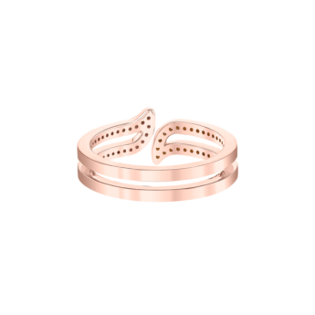 Alif Rose Gold Diamond Ring