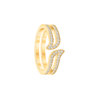 خاتم ألف ألماسي من الذهب الأصفر