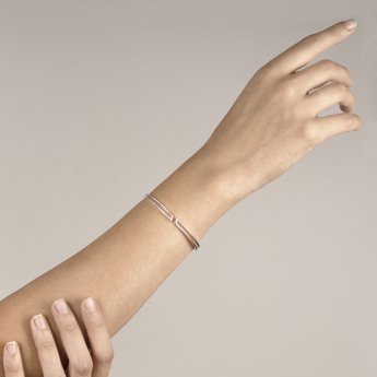 Alif Rose Gold Bangle